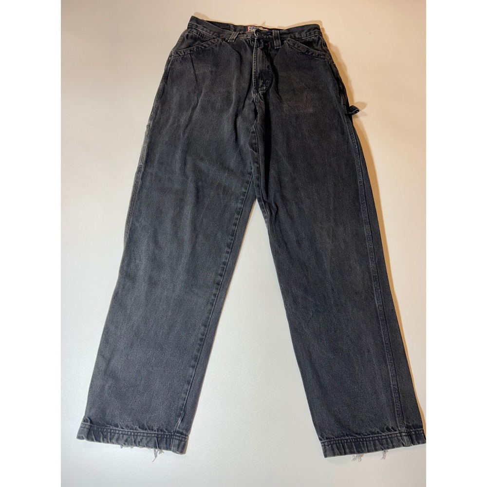 Old Navy Painter Jeans Men's 32 Long Black Denim Carpenter Workwear